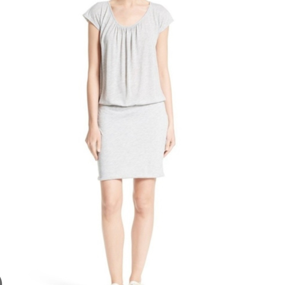 Joie Heather Gray Alijandra Jersey Dress
